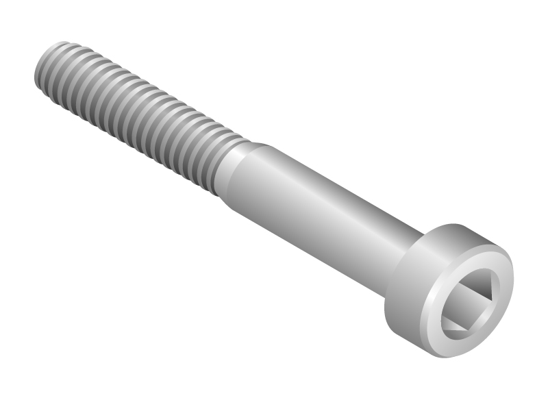 Produktbild von 25 Stück Zylinderschrauben 10-32 X 2 Zoll – Innensechskant, Schwarzoxid (Fastenere)