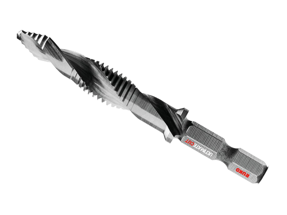 RUKO ULTIMATECUT® Kombi-Maschinengewindebohrer mit FLOWSTEP®-Spitze