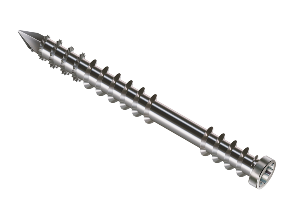 SPAX® Vite per terrazza, Testa cilindrica, T-STAR plus, Filetto di fissaggio