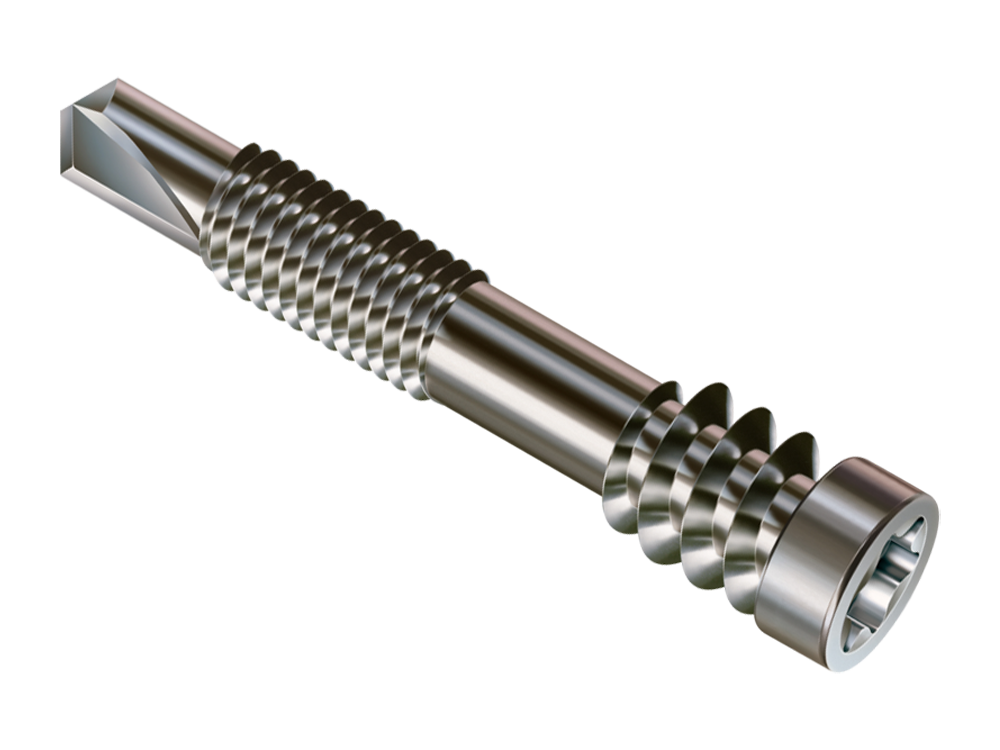 SPAX® Vite per terrazze per Alluminio, Testa cilindrica, T-STAR plus, Punta perforante