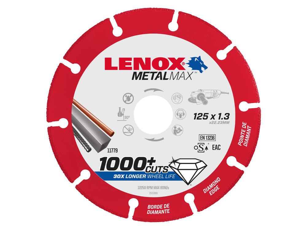 LENOX® MetalMax™ Diamanttrennscheibe für Metall