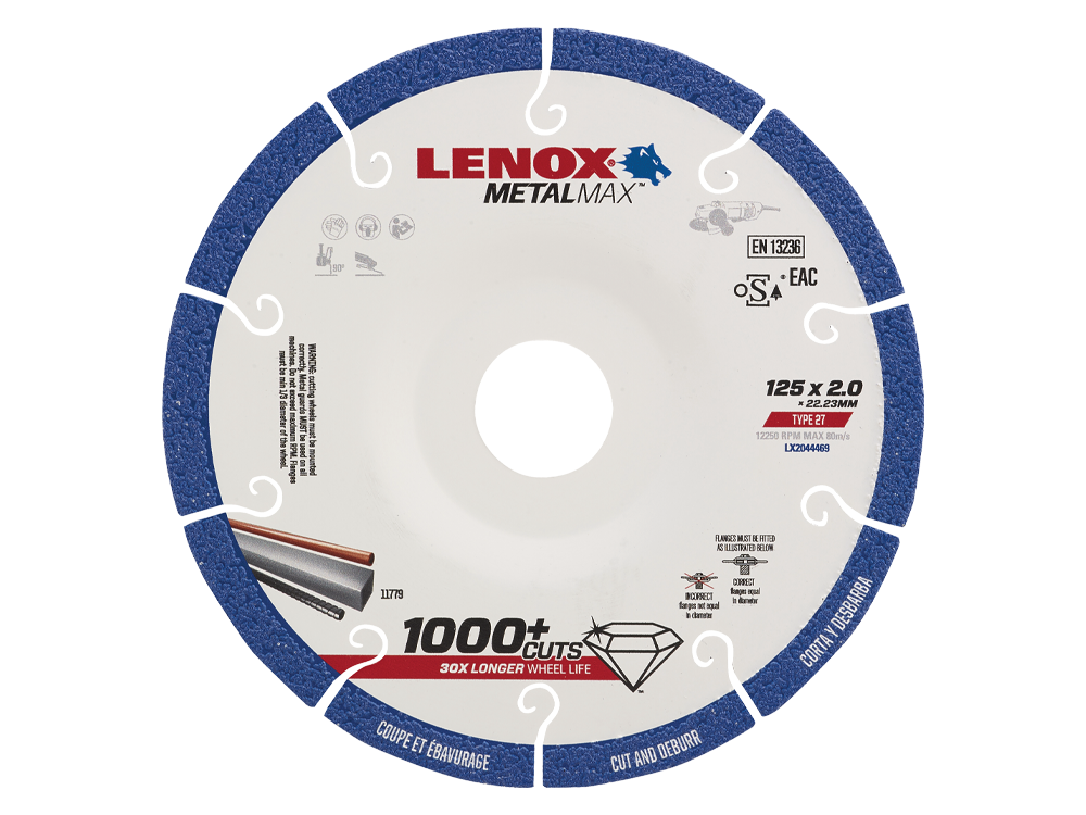 LENOX® MetalMax™ Diamanttrenn- & Abgratscheibe