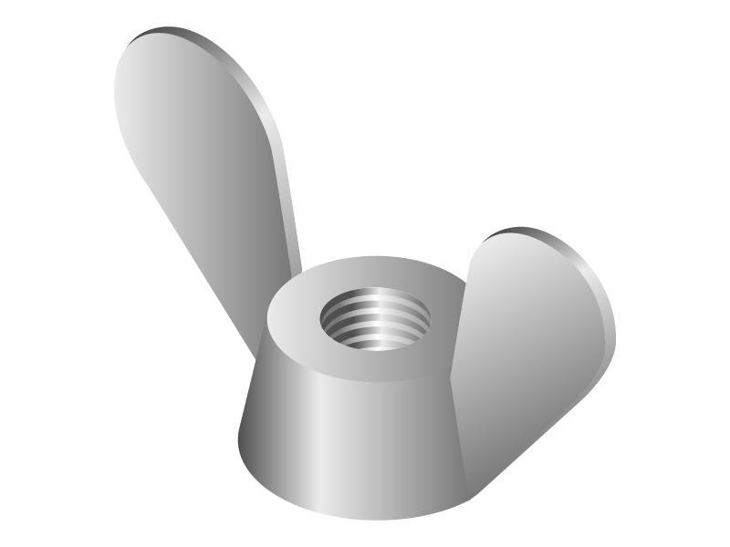 Flügelmuttern