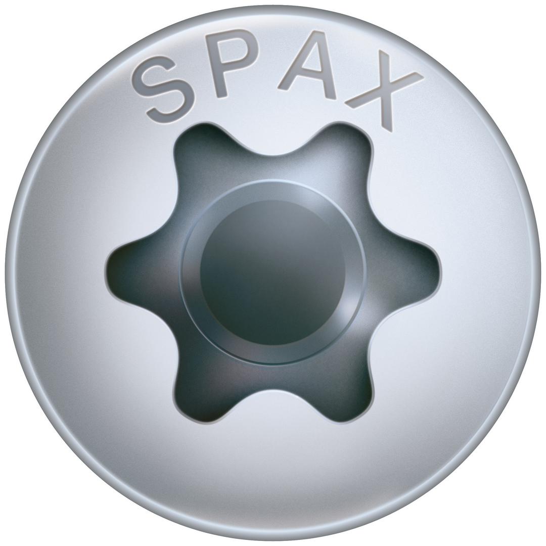 SPAX® Universalschraube, Senkkopf T-STAR plus, Teilgewinde, Wirox® (A9J), 4,0x30