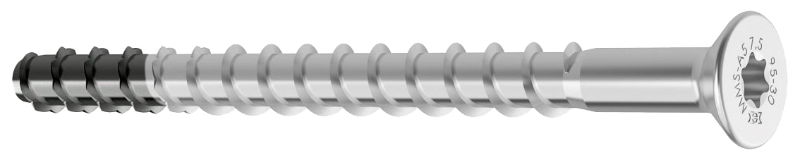 Multi-Monti®-plus Schraubanker Senkkopf mit T-Drive, Edelstahl A5, M 7,5x115