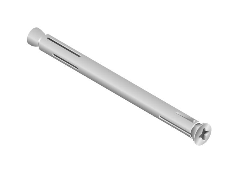 Fensterrahmenbefestigung / Metallrahmendübel