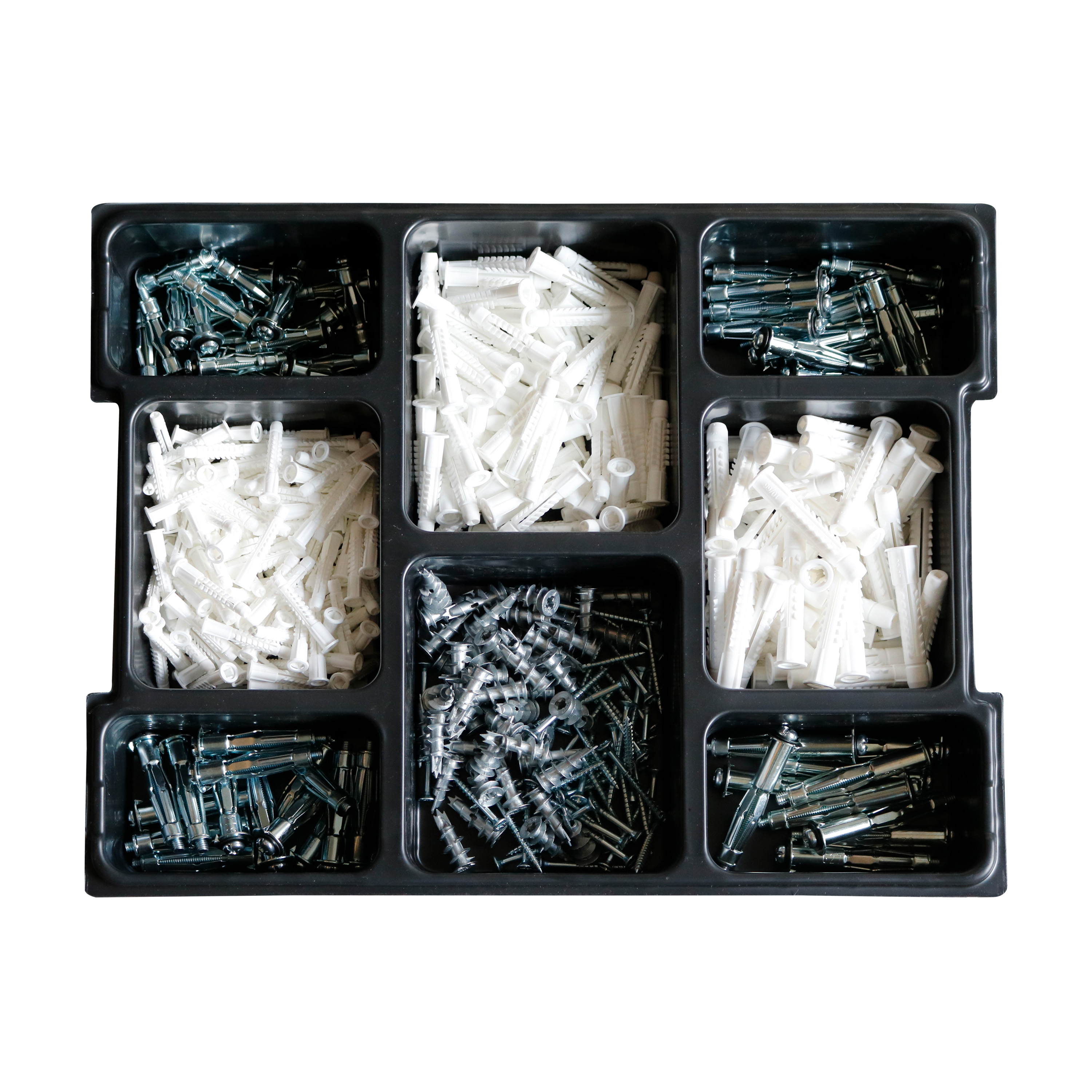 TOX L-BOXX ini gae de chevilles polyvalentes, 206 tlg