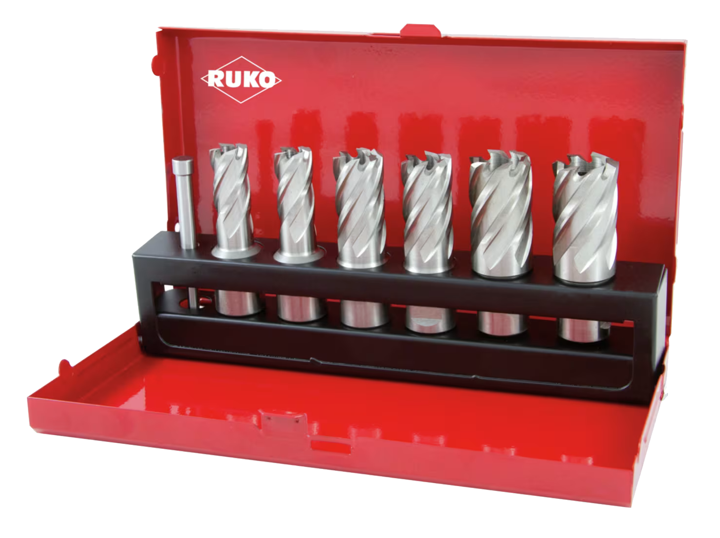 Ruko Module Forets DIN 338 type N HSS laminé, à queue réduite, en pochette