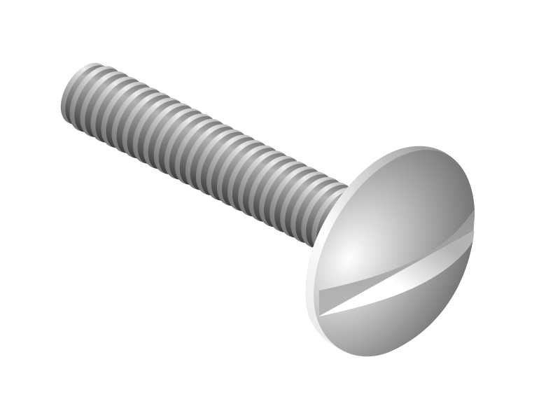 Flachrundschrauben