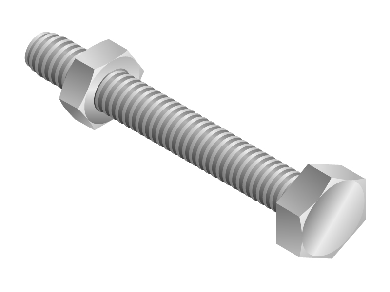 DIN 601 Sechskantschrauben mit Mutter 🔩 jetzt kaufen bei